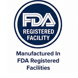 Manufactured In FDA Registered Facility